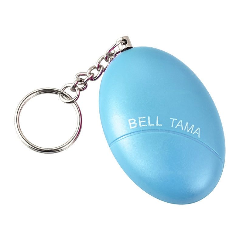 Pull-To-Activate Personal Safety Alarm with Keychain