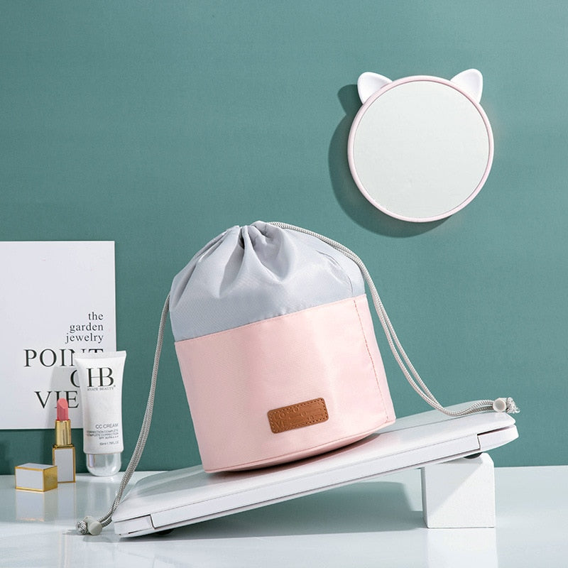 Sack-Type Cosmetics Bag | Waterproof