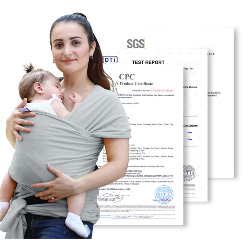 Baby Wrap Carrier Sling For Babies | Breatheable & Comfortable