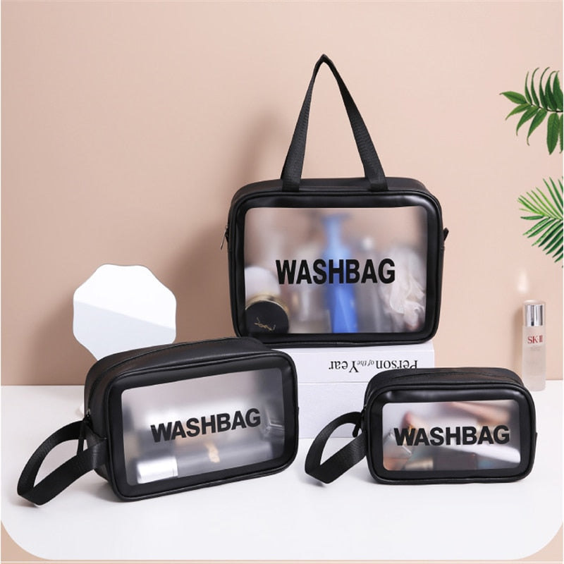 Cosmetics Translucent Travel Waterproof Bag