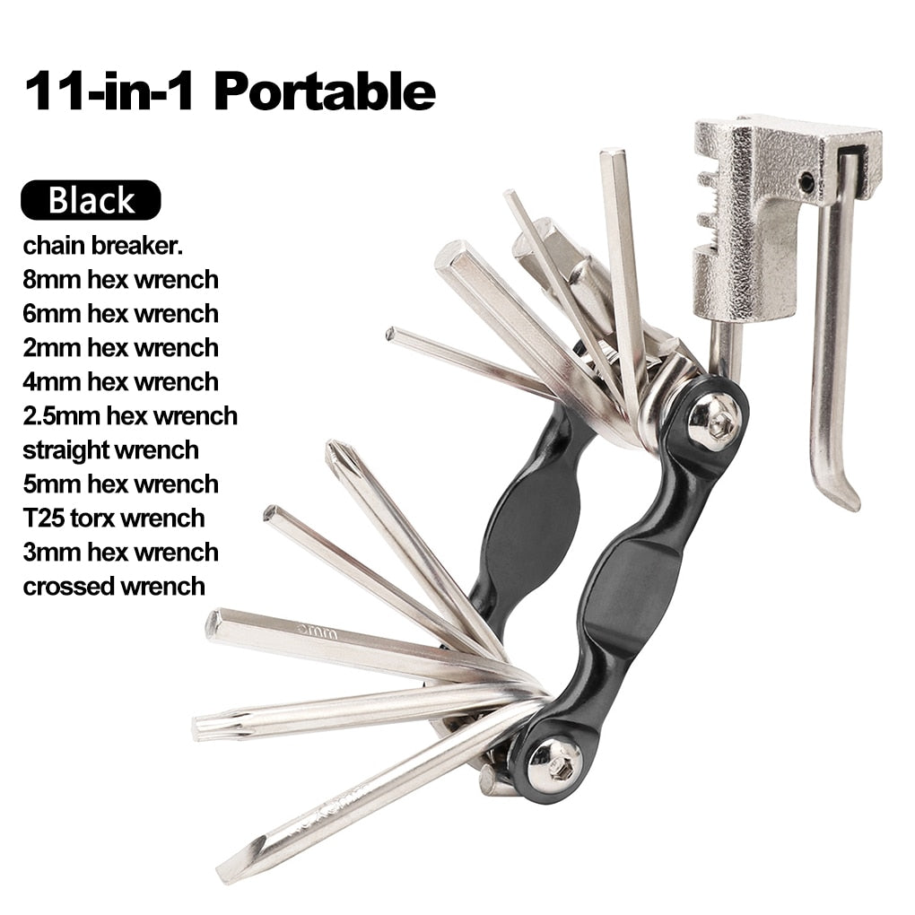 Multifunctional 11-In-1 Tool for Cyclists | Flash Sale