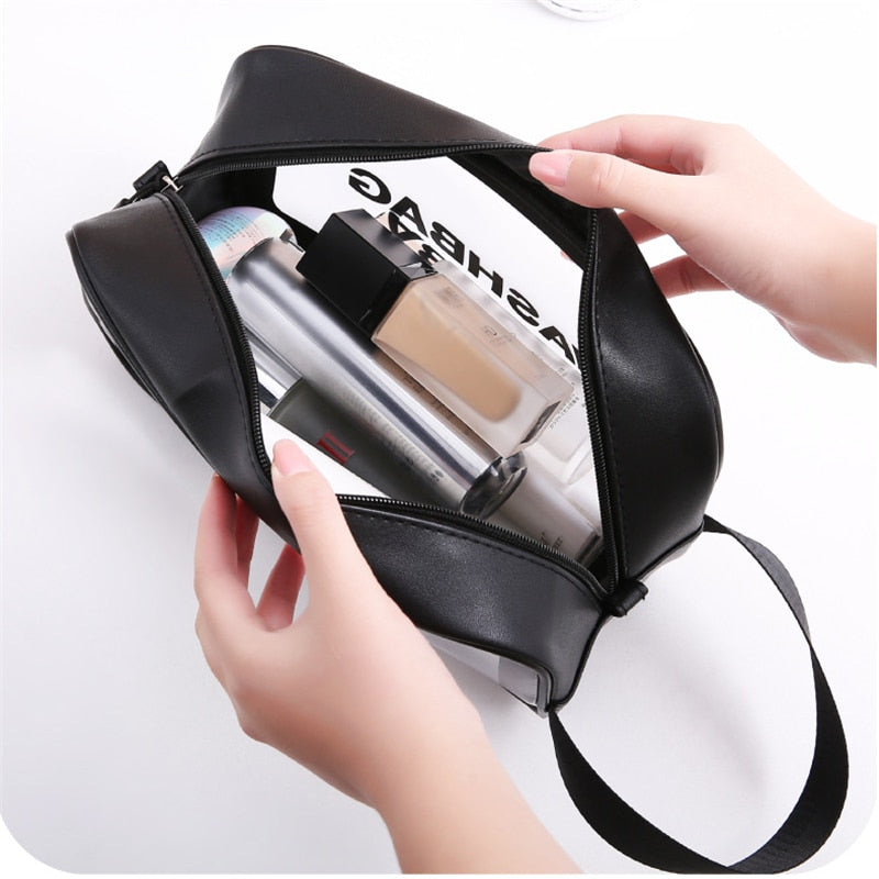 Cosmetics Translucent Travel Waterproof Bag