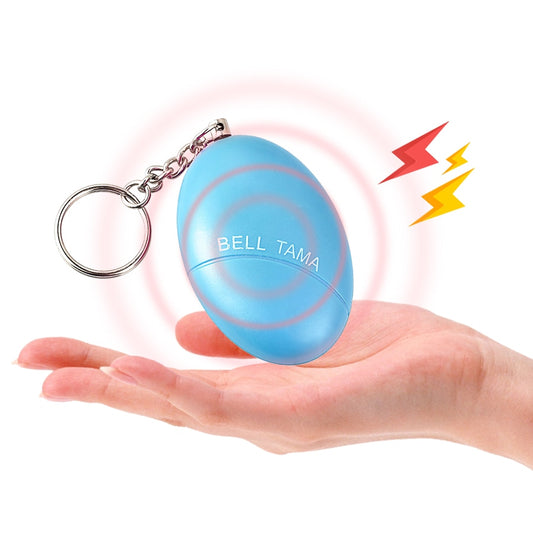 Pull-To-Activate Personal Safety Alarm with Keychain