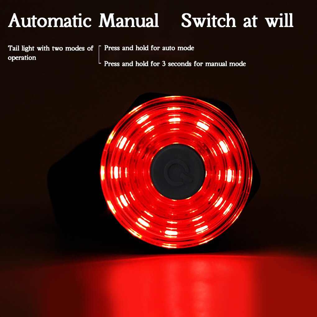 Smart Bicycle Tail+Brake Light